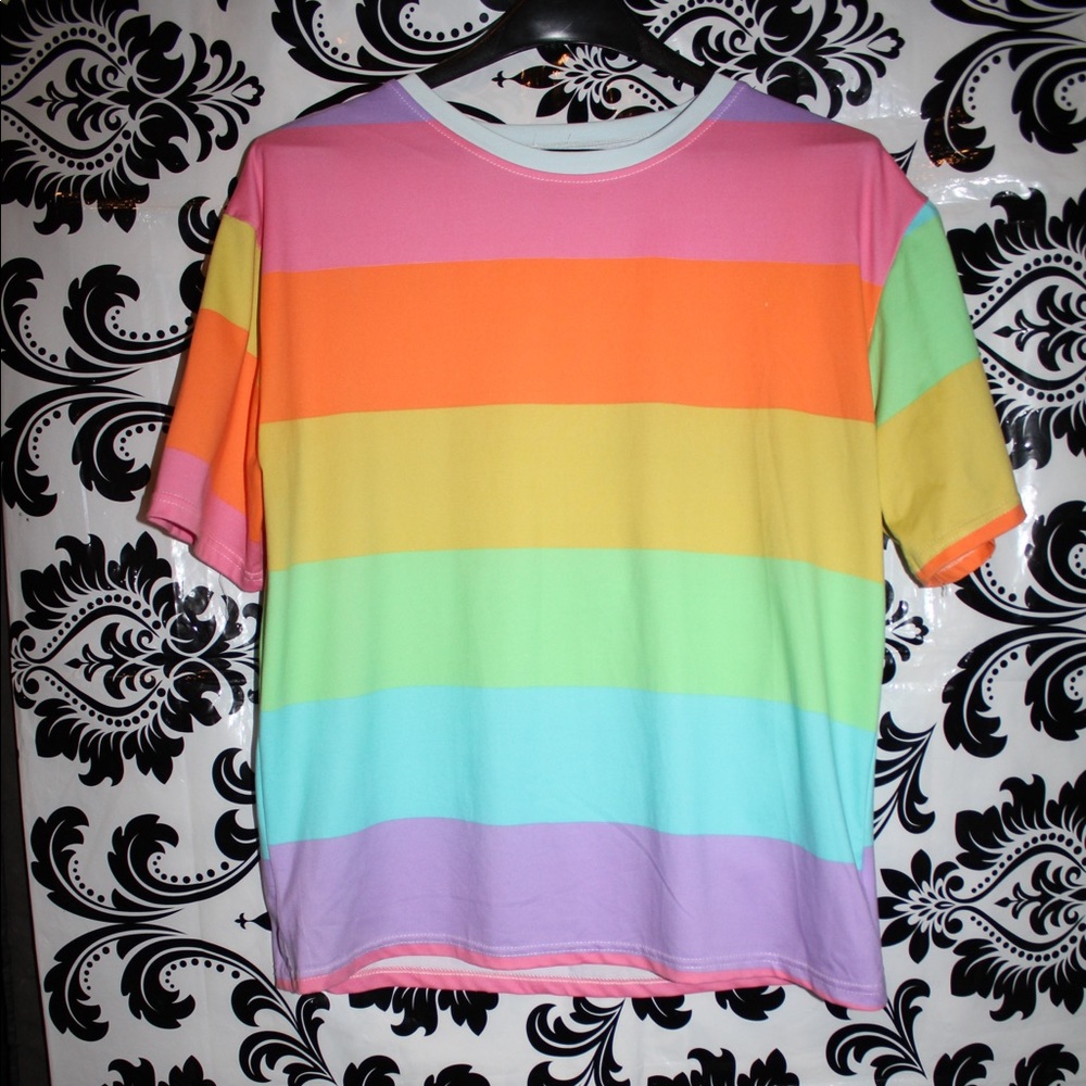 Pastel Strip T-Shirt